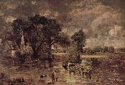 John Constable Der Heuwagen, Studie oil painting reproduction